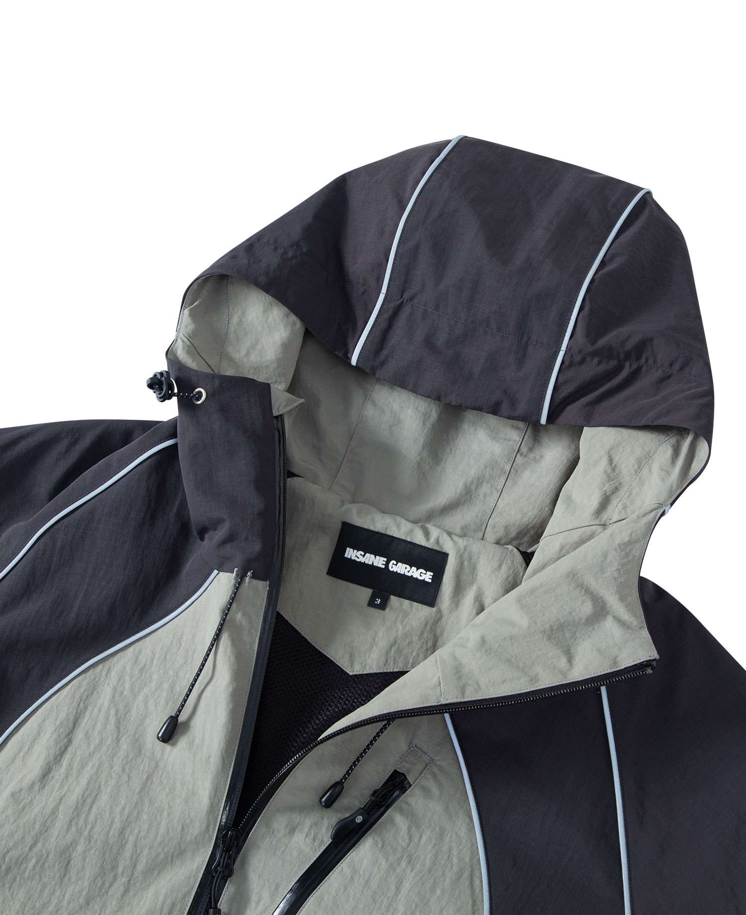 INSANE COLOR BLOCKED WINDBREAKER_BROWN