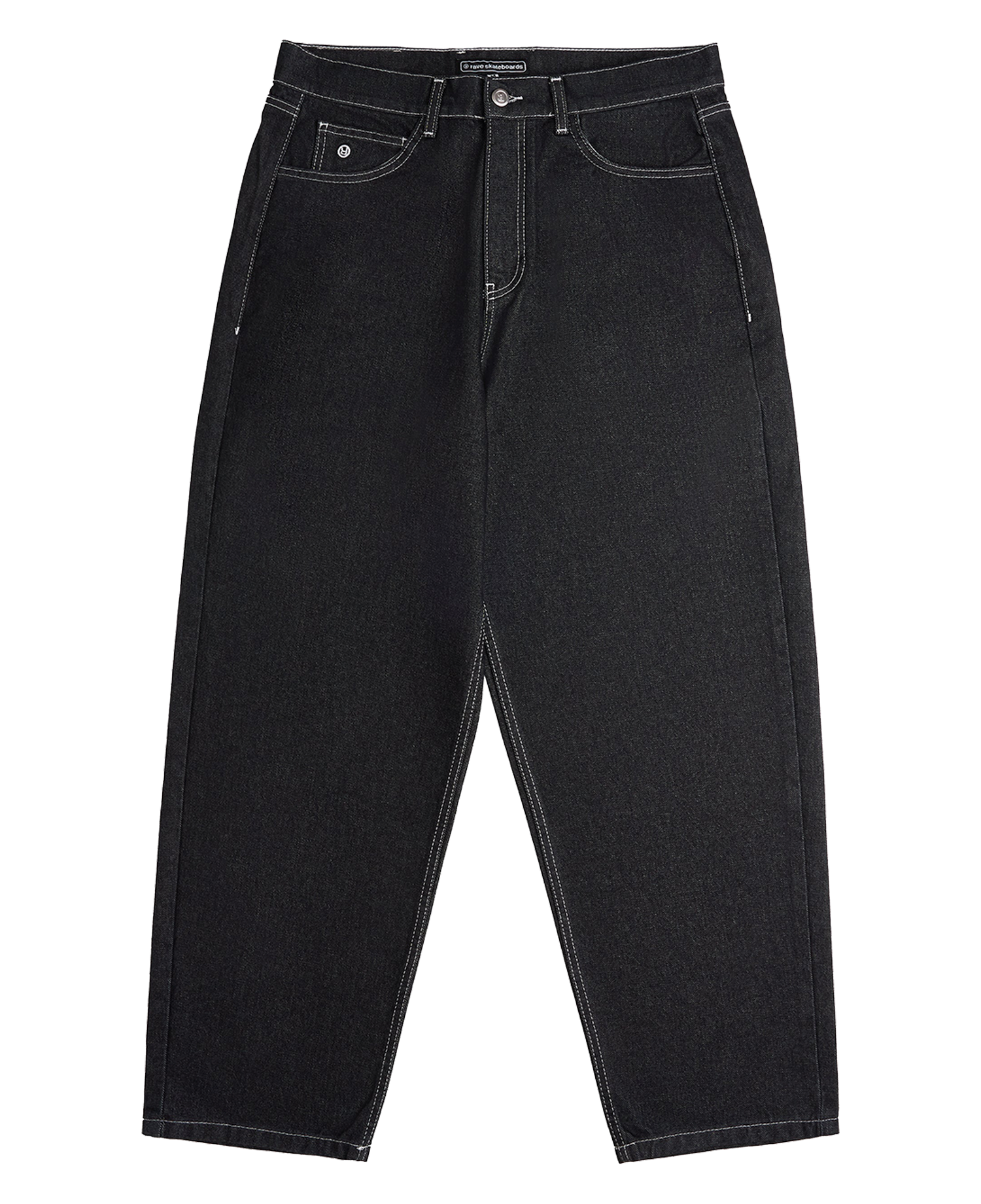 TRES GROS DENIM BLACK RAW_BLACK