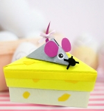 상자만들기 쥐 동물 삼각 종이접기 만들기재료세트