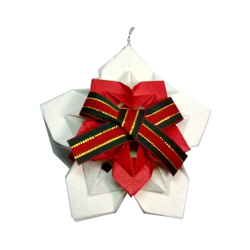 종이접기패키지 크리스마스 트리 장식 꽃모양 방향제 만들기재료 세트