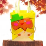 가을 밤 도토리 가방 종이접기 만들기재료 세트