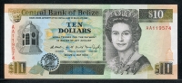 벨리즈 Belize 1990 10 Dollars P54a 미사용