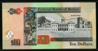 벨리즈 Belize 2001 10 Dollars P62b 미사용