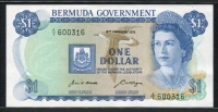 버뮤다 Bermuda 1970 1 Dollar P23 미사용