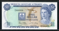 버뮤다 Bermuda 1986 1 Dollar P28c 미사용