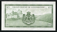 룩셈부르크 Luxembourg 1954 10 Francs P48 미사용