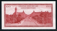 룩셈부르크 Luxembourg 1970 100 Francs P56 미사용(-)