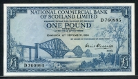 스코틀랜드 Scotland 1959 1 Pound P265 미사용