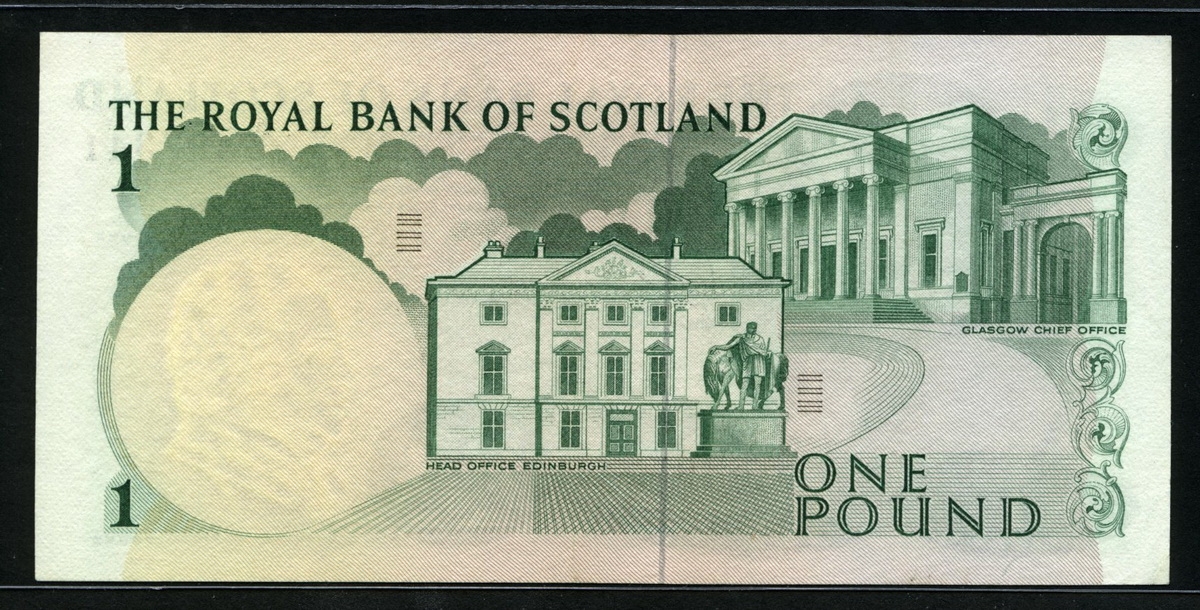 스코틀랜드 Scotland 1967 1 Pound P327 미사용
