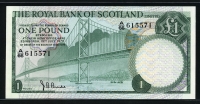 스코틀랜드 Scotland 1970 1 Pound P334 미사용