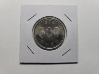 한국은행 1984년 500원 미사용
