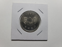 한국은행 특년 1987년 500원 미사용