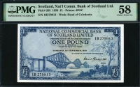 스코틀랜드 Scotland 1959 1 Pound, P265, PMG 58 준미사용
