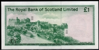 스코틀랜드 Scotland 1972-1981(1981) 1 Pound, P336, 미사용