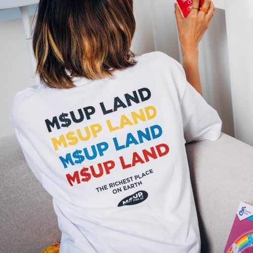 M$UP LAND T-SHIRTS