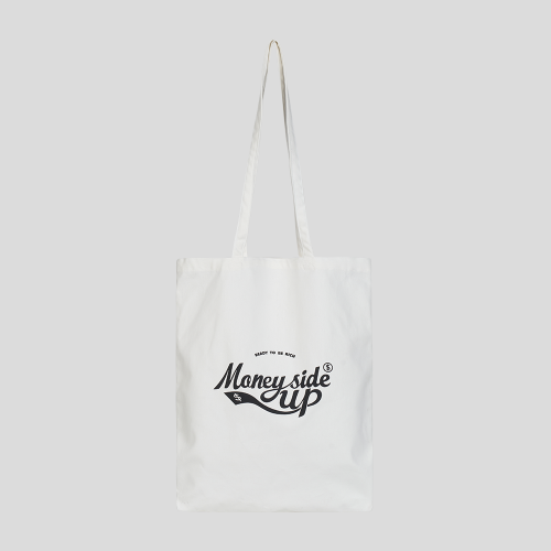 [70% OFF] LOGO ECO BAG WHITE