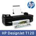 [ 단품 ]HP DesignJet T120 완제품 ,플로터, T120,A4 ~ A3+ 인쇄 가능, 배송비 착불