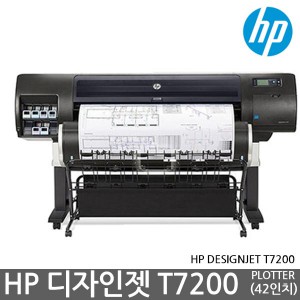 [ 단품 ][국내정품]HP Designjet T7200 완제품, T7200 완제품,플로터, 42 인치