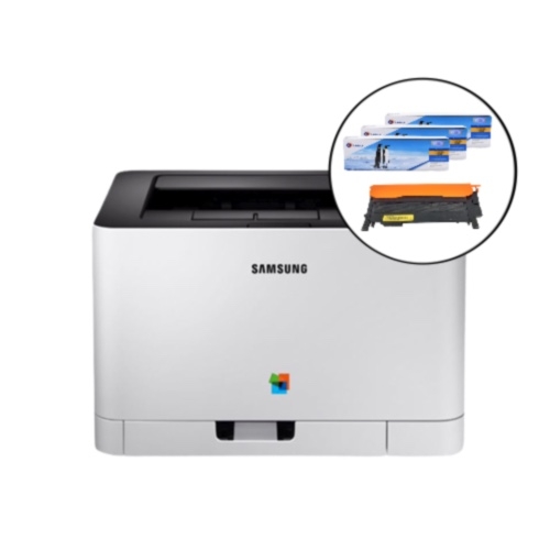 [ 단품 ][국내정품]삼성 컬러 레이저 프린터 SL-C433, SL-C513//대용량토너, 완제품