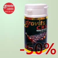 [유통기한 초과] 그로비타 CRS 새우사료 50g