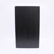 무광 검은색 사각 화분 높이36cm