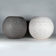 무광 볼화분 테라조/시멘트 25cm