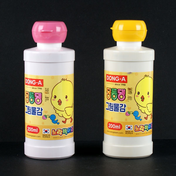 [04516]4000동아딩동댕그림물감(200ml) [사]