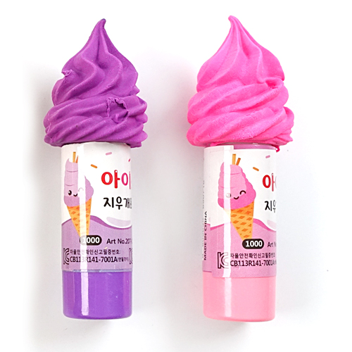 1000아이스크림지우개&연필깎이[D-2]