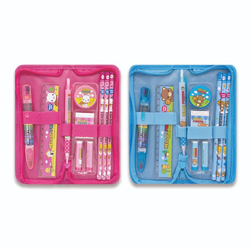 [10490]4000지퍼케이스문구세트[B-4]