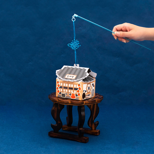 [10500]한옥 종이 초롱등[F-6]