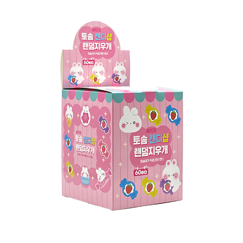 [10521]500토솜캔디샵 랜덤지우개_60개[D-2]