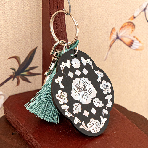 [10523]자개스티커 키링[F-5]