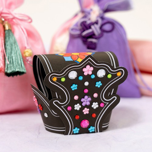 [10555]전통 종이 족두리 만들기