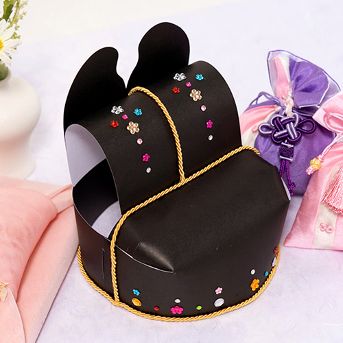 [10556]전통 종이 익선관 만들기