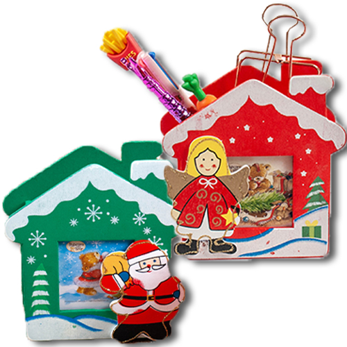 [10612]2000크리스마스액자펜꽂이[본2F앞]