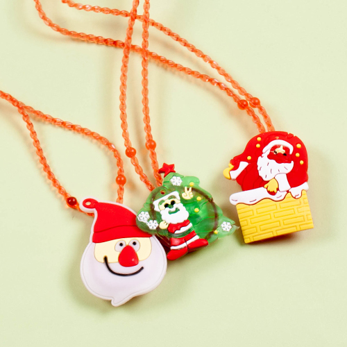 [10733]1500크리스마스젤리라이트목걸이