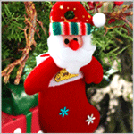 [10735]1500크리스마스산타양말속친구들(트리장식)