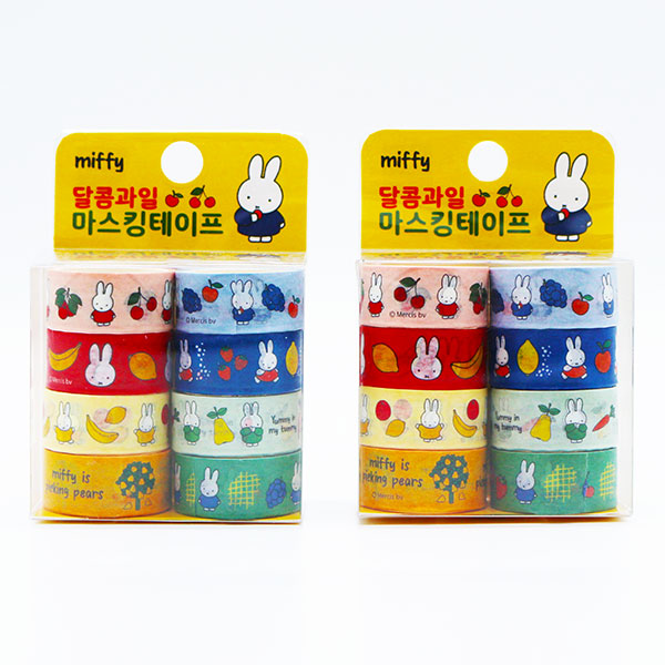 [10776]3500미피달콤과일마스킹테이프