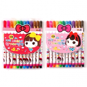 [10862]3500 12색미니돌향기싸인펜[무독성][2A-10]