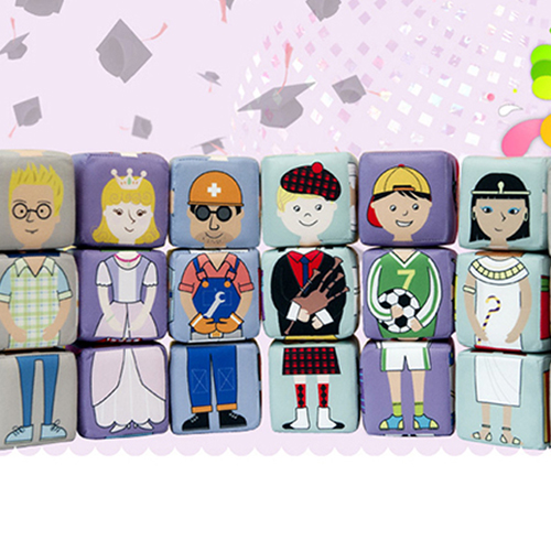 [10884]스폰지 주사위퍼즐놀이세트