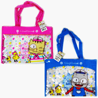 [11006]12000구름빵투명비치백[본]