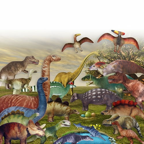 [11052]실사 공룡탐험인형 20종세트