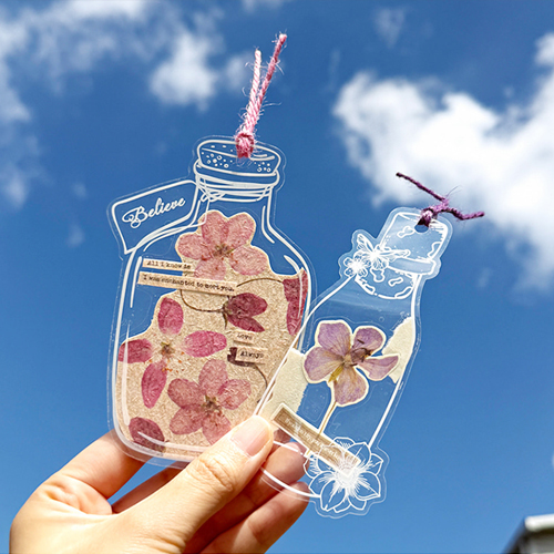 [11089]플라워 페이퍼 책갈피만들기[E-1]