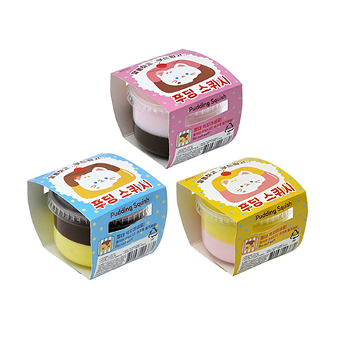 [11137]3000달콤하고부드럽고 푸딩스퀴시[A-1]