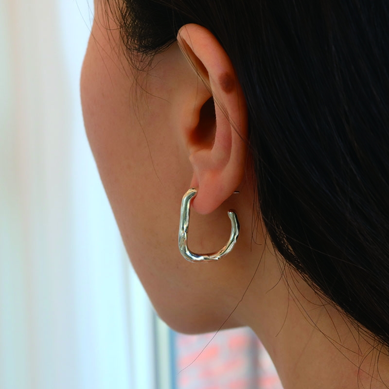 Gentle Wave D Earring