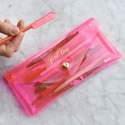 Shine Pencil Clutch