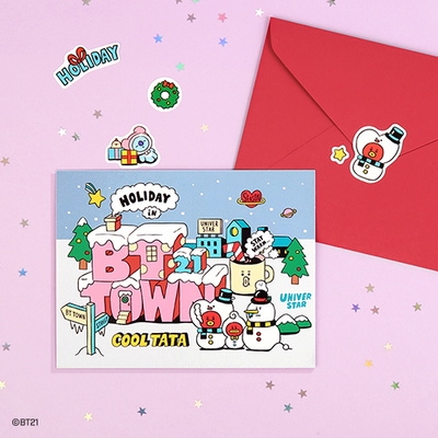 [BT21] 엽서 세트-BT21 TOWN