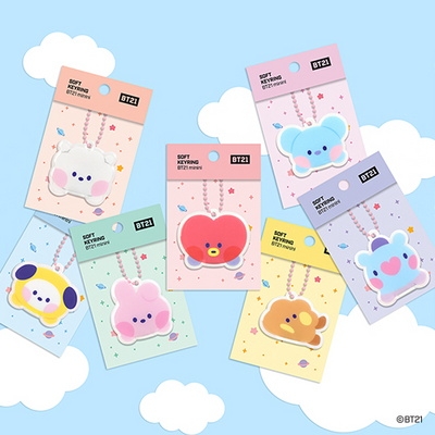 [BT21] minini 소프트 키링