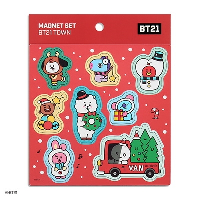 [BT21] 마그넷 세트-BT21 TOWN