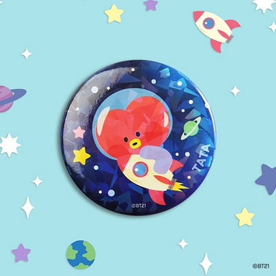 BT21 캔뱃지 [SPACE]- 타타(TATA)